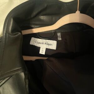 Calvin Klein Black Bomber Jacket